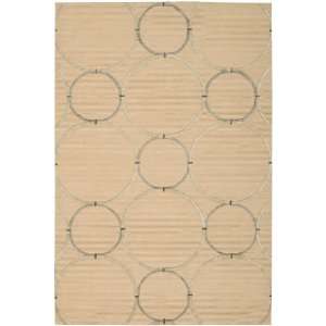   Zebra Ivory/ Brown 7.6 Feet by 9.6 Feet Polyester Blend Area Rug Home
