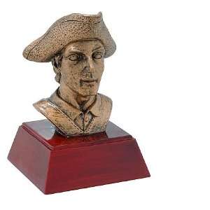  Sculptured Patriot Mascot Trophy