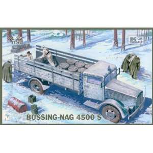  IBG 1/35 Bussing Nag 4500S Stake Body Supply Truck Kit 