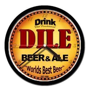  DILE beer and ale cerveza wall clock 