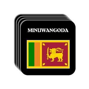  Sri Lanka   MINUWANGODA Set of 4 Mini Mousepad Coasters 