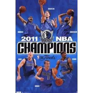 2011 NBA Finals   Champs 22.00 x 34.00 Poster Print 