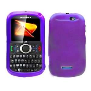  Solid Purple Silicone Skin Gel Cover Case For Motorola 