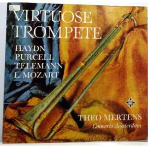 Haydn, Virtuose Trompete, Purcell, Telemann, Theo Mertens, Telefunken,