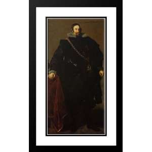 Velazquez, Diego Rodriguez de Silva 24x40 Framed and Double Matted Don 