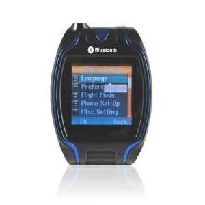  A1 Tri band Watch Style Cell Phone Black blue (SZR115 