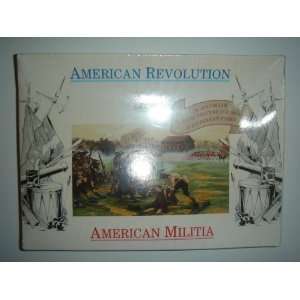   Ltd. 172 American Revolution American Militia Model Kit #002953 72
