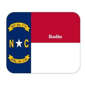  US State Flag   Badin, North Carolina (NC) Mouse Pad 