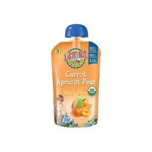  Earths Best Pear Carrot Apricot 3rd Puree (2x6x4.2Oz) By Earth 