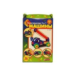  Educational Game   Construction Set 5 in 1   Trucks 
