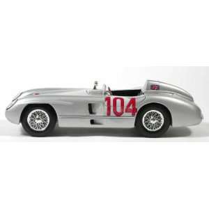  1955 Mercedes Benz 300 SLR Targa Florio #104 Diecast model 