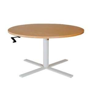 Performa Adjustable Round Group Therapy Table   Model 
