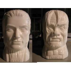   Jekyll and Mr Hyde Hollow Smooth On Roto Cast Resin Bust Toys & Games