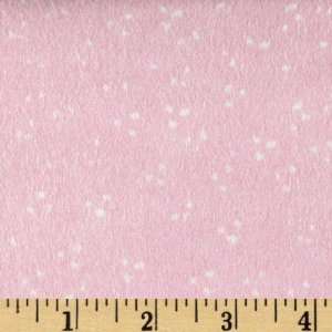   Star Flannel Speckled Pink Fabric By The Yard Arts, Crafts & Sewing