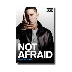  Eminemnot Afraid Poster