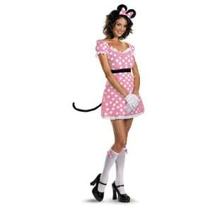  Disguise DI11409 L Womens Disney Pink Minnie Mouse Costume 