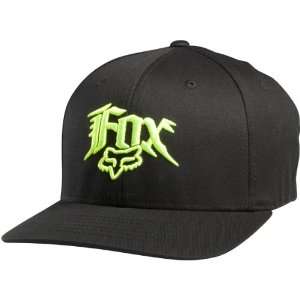 Fox Racing Society Mens Flexfit Sportswear Hat/Cap   Color Black 