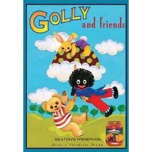  Golly and Friends Steel Sign