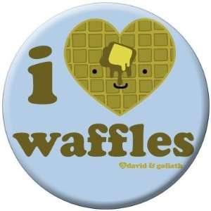  David & Goliath I Heart Waffles Button 81480 [Toy] Toys & Games
