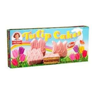 Little Debbie, Pink Cake Tulip Cakes, 10 Cakes Per Box (Pack of 3)