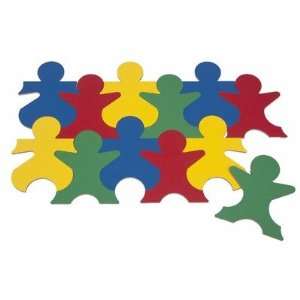  12 Pc People Shaped Puzzleation Set Toys & Games
