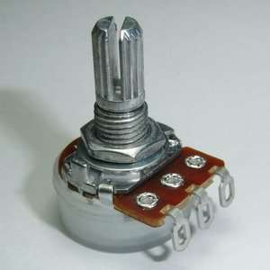 100K OHM Linear Taper Potentiometer with Solder Lugs  