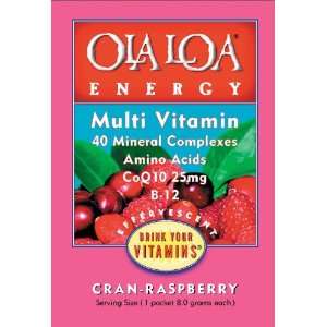  Ola Loa Energy Cran Raspberry Multivitamin   30 pack 
