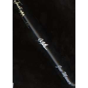 Joe Mauer Autograph Just Minors Black Mini Bat #14/50 Signed w/ Silver 