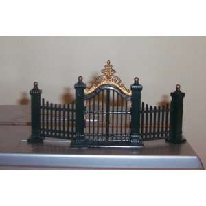  Dept. 56 Green Wrought Iron Fence 
