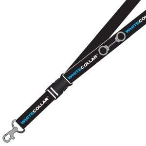  White Collar Lanyard 