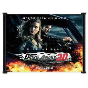  Drive Angry Movie Fabric Wall Scroll Poster (21x16 