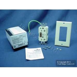   Ivory Hospital Grade LED Surge Receptacle Outlet w/ ALARM 20A 8380 I