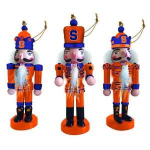  Pack of 6 NCAA Syracuse Orangemen Nutcracker Christmas 