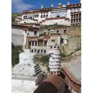  Ganden Monastery, Near Lhasa, Tibet, China Premium 