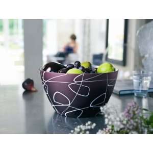    Herstal 1020128084 Purple Contrast XL Events Bowl