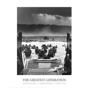   The Greatest Generation D Day Landing Omaha Beach June