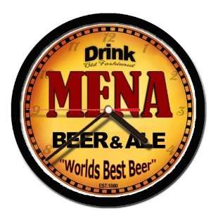  MENA beer and ale cerveza wall clock 