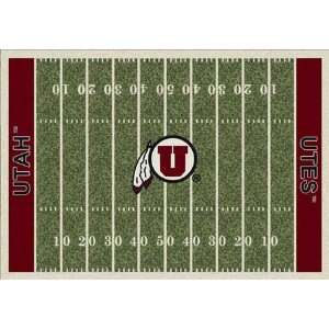  NCAA Home Field Rug   Utah Utes