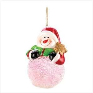  Jolly Mr Snowman Snowball Led Ornament. 5 pack Everything 