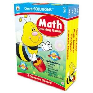  Math Learning Games, Four Game Boards, 2 4 Players, Grade 