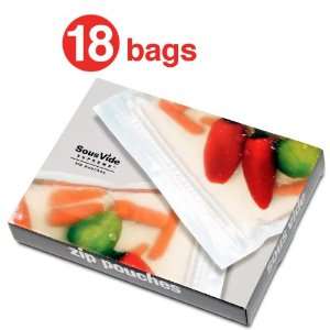  SousVide Supreme Gallon Zip Pouch Bags, Set of 18 Kitchen 