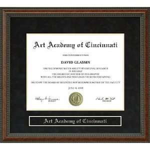  Art Academy of Cincinnati Diploma Frame 