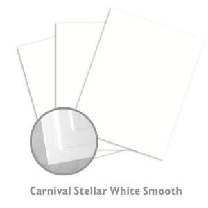  Carnival Smooth Stellar White Paper   1000/Carton Office 