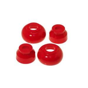  Prothane 19 1716 Red Ball Joint Boot Kit   Pack of 4 