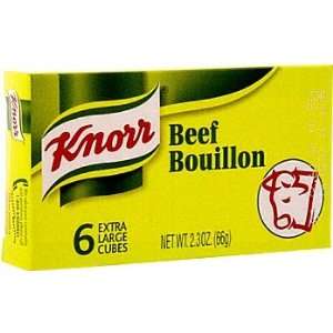 Knorr Beef Bouillon ( 6 cubes )  Grocery & Gourmet Food