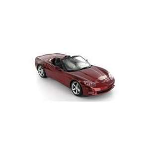   2005 Chevy Corvette Convertible SP 1/18 Car   Red Toys & Games