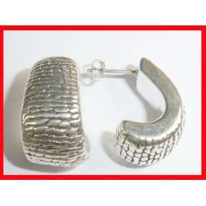   Style Earrings Solid Sterling Silver #1819 