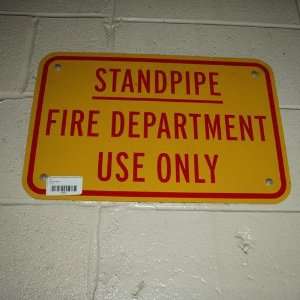  New York Giants Stadium Standpipe Fire Department Use Only 