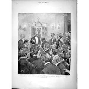  1897 Dr. Nansen Royal Society Club Reception Banquet