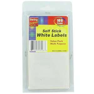  24 Packs of 100 White Labels